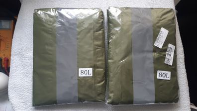 Backpack Waterproof Reflective Rain Cover Army/Cycling/Hiking 80L - Olive