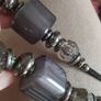 Vintage Grey Black Necklace. Image 2