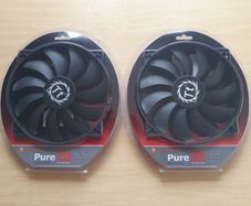 2xThermaltake Pure 20 / 200mm PC Case Fan Black