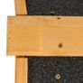 Rabbit Hutch Guinea Pig Hutch Wood-metal Elevated Guinea Pig House Pet Bunny Cage for Outdoor 122 x 63 x 92cm Light Yellow Image 8