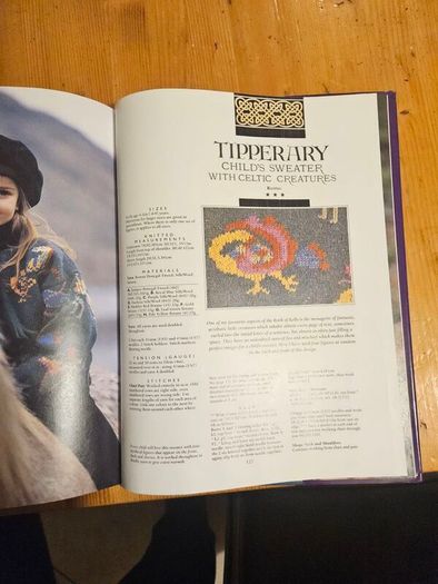 The Celtic Collection By Alice Stormore.  25 Original Knitwear Designs.  Photographs By Mike Budd. Large Volume Hardback In Good Condition.  See Photos For Same.