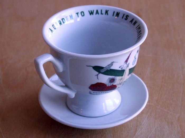 Hendrick's Gin cup and saucer