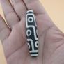 Vintage Himalayan Tibetan 9 Eyes Agate Dzi Bead Amulet Image 5