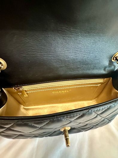 Chanel Mini Rectangular CC Pearl Crush
