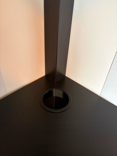 Ikea Micke Corner Desk with Shelves