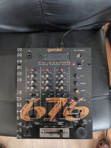 Gemini 3 Channel DJ mixer