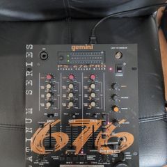 Gemini 3 Channel DJ mixer