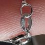 ladies silver chain and pendant Image 5