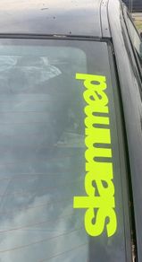 Slammed Sticker Decal 45cm x 10cm