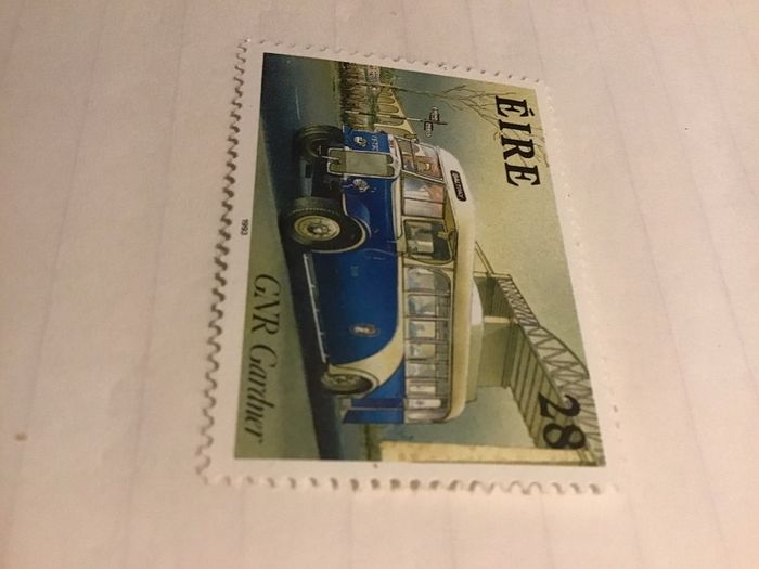 1993 GNR Gardner Bus Mint 28c stamp