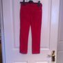 Pink Skinny Cord Jeans Image 2