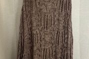 Next Long Line Crochet Tunic Top