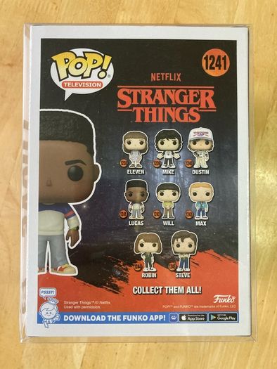 Stranger Things Lucas Funko Pop 1241 - New