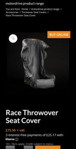 Motordrive Seat Cover