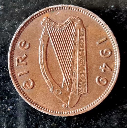 Ireland 1949 Excellent Farthing Coin