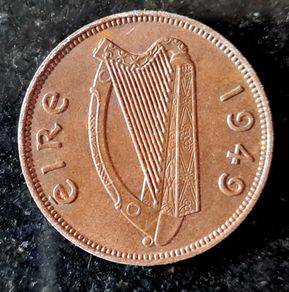 Ireland 1949 Excellent Farthing Coin