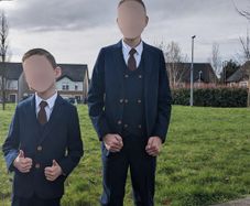 Boys Navy Suit - ROCO Paisley of London (Jefferson Model) - Age 12