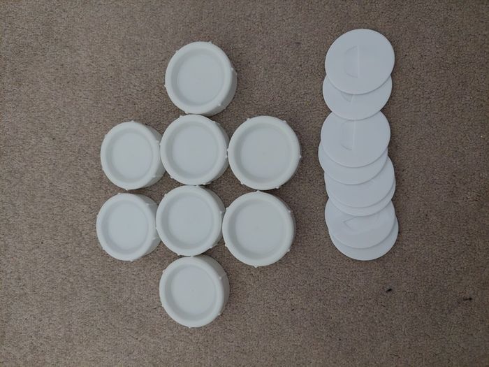 Dr Browns Storage Travel Caps and Discs for Wide Neck Bottles