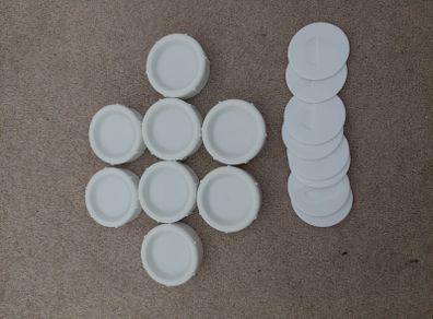Dr Browns Storage Travel Caps and Discs for Wide Neck Bottles