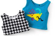 Courtney 1986 Tank top set  fits American Girl 18-Inch Doll -Brand new packing opened