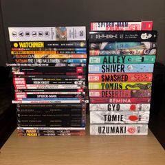 Graphic Novel Collection - Batman - Junji Ito - Marvel - Watchmen - Hellboy