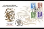 2013 Cyprus People who Served the Turkish Cypriot Community Commemorative Stamp First Day Cover (FDC)