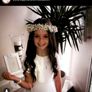 Communion fresh Flower Crowns flower girl Image 4