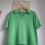 Selected femme green top size large Image 4