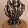 Metal Figure With Crystals - The Keeper Of The Sculls Image 4