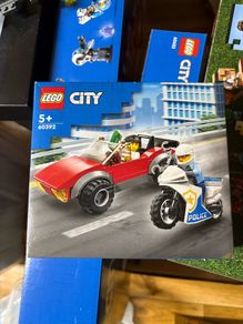 lego City 60392 Police Bike Car Chase