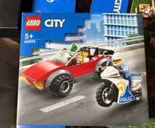 lego City 60392 Police Bike Car Chase