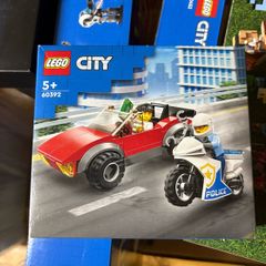 lego City 60392 Police Bike Car Chase