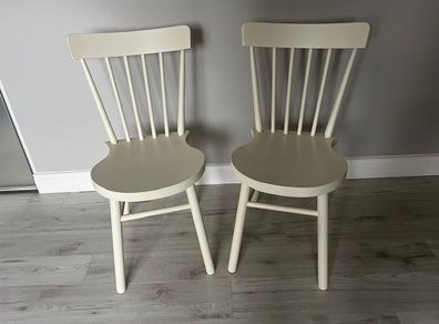 Wood chair x 2