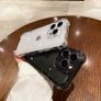 iPhone 12 Pro Max Case Luxury Transparent Silicone Clear Shockproof Soft Cover Image 3