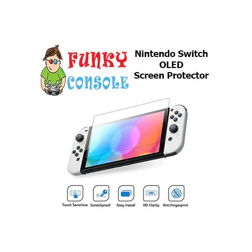 Nintendo Switch OLED Tempered Glass Screen Protector for Switch OLED Console