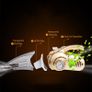 4-in-1 12V Multifunction Car Vacuum Cleaner Tire Air Pump Pressure Detection Gauge LED Light High Power Car Vacuum Cleaning Kit Image 10