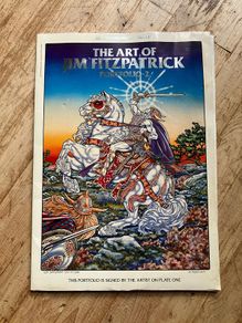 Jim Fitzpatrick vintage Celtic art portfolio