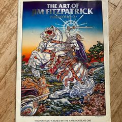 Jim Fitzpatrick vintage Celtic art portfolio