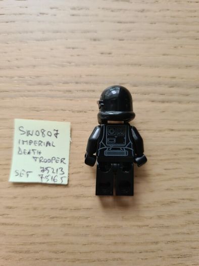 lego sw0807 imperial death trooper, set 75213, 75165