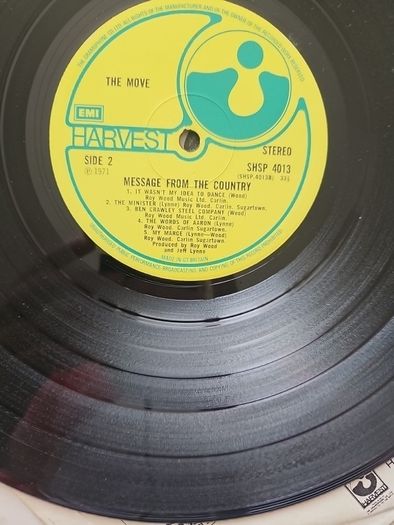 The Move LP - Message From The Country