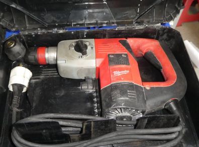 Milwaukee SDS Hammer Drill 110 qty 2  & drill bits