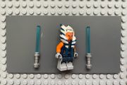 lego Star Wars sw1096 Ahsoka Tano (Adult) minifigure- Dark Blue Jumpsuit