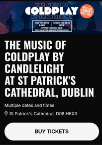 Coldplay by Candle Light
