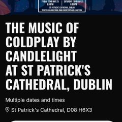 Coldplay by Candle Light