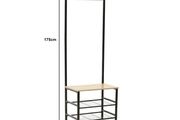 Pewamo Hall Tree with Bench and Shoe Storage