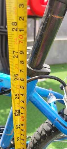 blue bike
