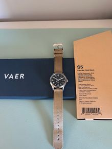 Vaer S5 Calendar Field Black - full set within manufacturer warranty