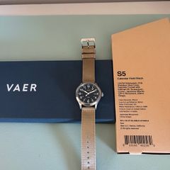 Vaer S5 Calendar Field Black - full set within manufacturer warranty