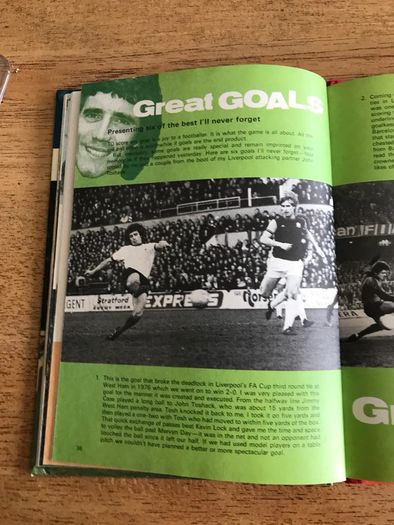 Vintage Kevin Keegan's Soccer Annual 1978+ Liverpool Annual 2013