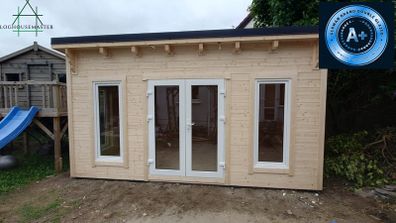 Garden log cabin 5m x 4m